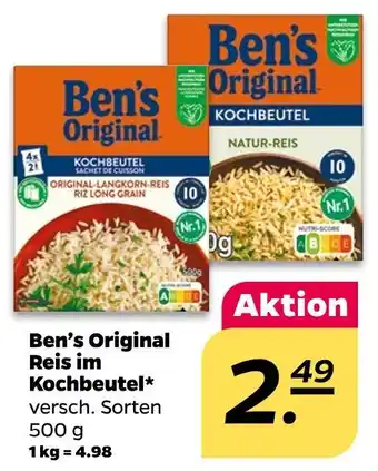 NETTO Ben’s original original-reis Angebot