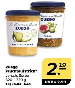 NETTO Zuegg fruchtaufstrich Angebot