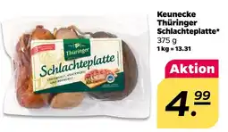 NETTO Keunecke thüringer schlachteplatte Angebot
