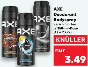 Kaufland AXE Deodorant Bodyspray Angebot