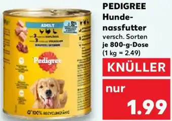 Kaufland PEDIGREE Hundenassfutter Angebot