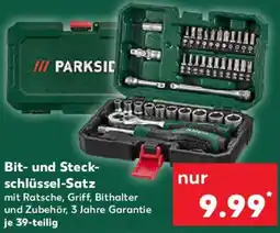 Kaufland Parkside Bit- und Steckschlüssel-Satz Angebot