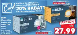 Kaufland BRITA Wasserfilter Kartuschen MAXTRA PRO Angebot