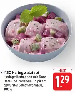 Edeka Neukauf MSC Heringssalat rot Angebot