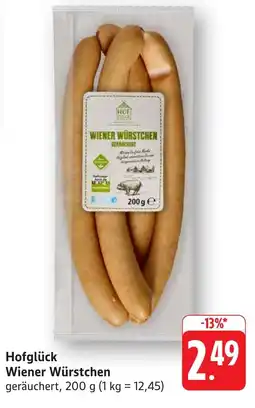 Edeka Neukauf Hofglück Wiener Würstchen Angebot