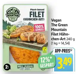 Edeka Neukauf Vegan The Green Mountain Filet Hähnchen-Art Angebot