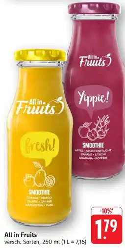 Edeka Neukauf All in Fruits Angebot