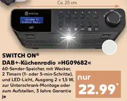 Kaufland SWITCH ON DAB+-Küchenradio HG09682 Angebot