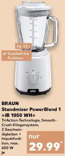 Kaufland BRAUN Standmixer Power Blend 1 JB 1050 WH Angebot