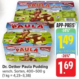 Edeka Neukauf Dr. Oetker Paula Pudding Angebot
