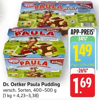 Edeka Neukauf Dr. Oetker Paula Pudding Angebot