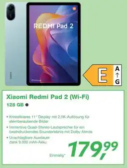 EP Xiaomi Redmi Pad 2 (Wi-Fi) 128 GB Angebot