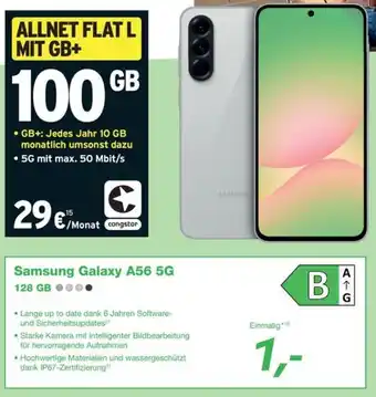 EP Samsung Galaxy A56 5G 128 GB Angebot