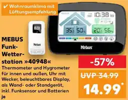 Kaufland MEBUS Funk Wetterstation 40948 Angebot