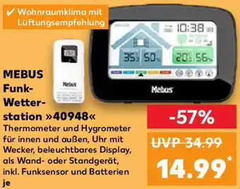 Kaufland MEBUS Funk Wetterstation 40948 Angebot