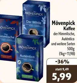 Aktiv Irma Mövenpick Kaffee Angebot
