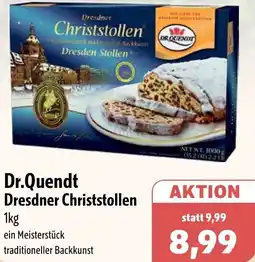 Aktiv Irma Dr.Quendt Dresdner Christstollen Angebot