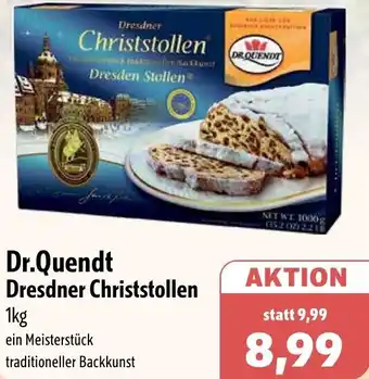 Aktiv Irma Dr.Quendt Dresdner Christstollen Angebot