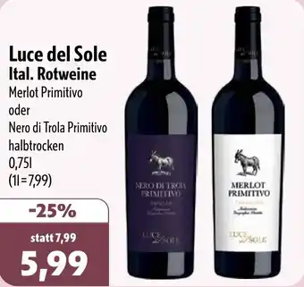 Aktiv Irma Luce del Sole Ital. Rotweine Angebot