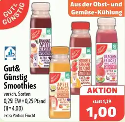 Aktiv Irma Gut& Günstig Smoothies Angebot