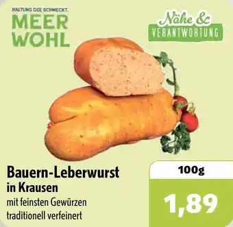 Aktiv Irma Bauern-Leberwurst in Krausen Angebot