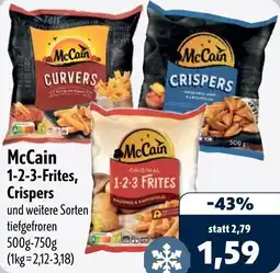 Aktiv Irma McCain 1-2-3-Frites, Crispers Angebot