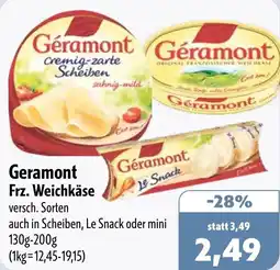 Aktiv Irma Geramont Frz. Weichkäse Angebot