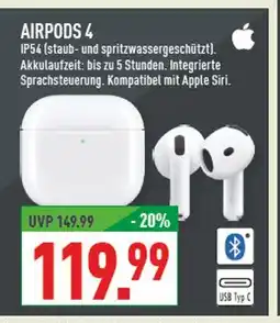Marktkauf Apple airpods 4 Angebot