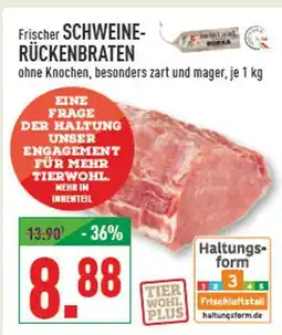 Marktkauf Frischer schweine-rückenbraten Angebot