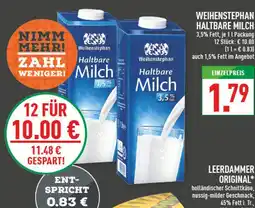 Marktkauf Weihenstephan haltbare milch Angebot