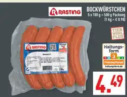 Marktkauf Rasting bockwürstchen Angebot