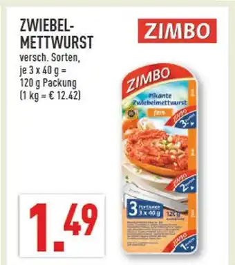 Marktkauf Zimbo zwiebel-mettwurst Angebot