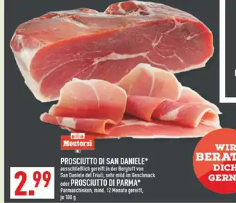 Marktkauf Montorsi prosciutto di san daniele Angebot