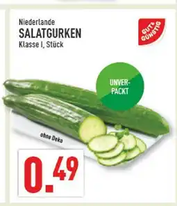 Marktkauf Gut&günstig salatgurken Angebot