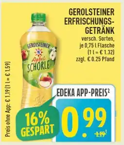 Marktkauf Gerolsteiner erfrischungsgetränk Angebot