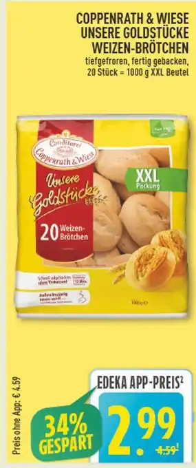 Marktkauf Coppenrath & wiese unsere goldstücke weizen-brötchen Angebot