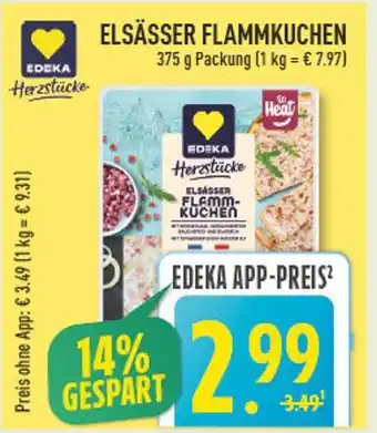 Marktkauf Edeka herzstücke elsässer flammkuchen Angebot