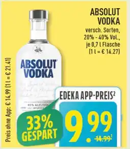 Marktkauf Absolut vodka absolut vodka Angebot