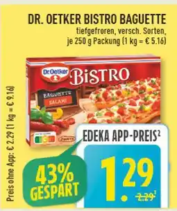 Marktkauf Dr. oetker bistro baguette Angebot