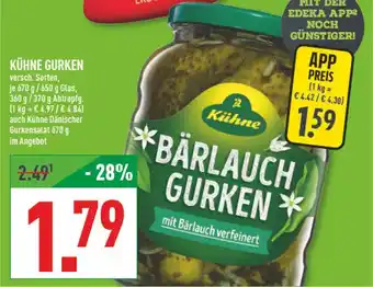 Marktkauf Kühne gurken Angebot