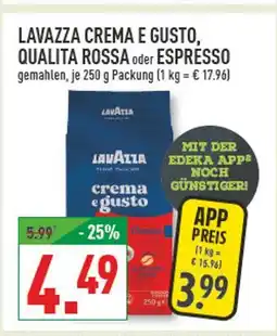 Marktkauf Lavazza crema e gusto Angebot
