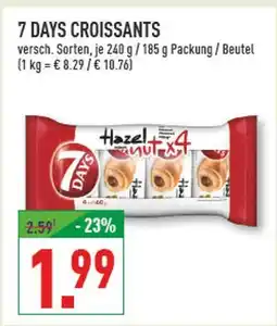 Marktkauf 7 days croissants Angebot