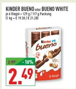 Marktkauf Kinder bueno oder bueno white Angebot