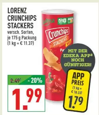 Marktkauf Lorenz crunchips stackers Angebot