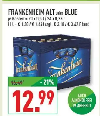 Marktkauf Frankenheim alt oder blue Angebot