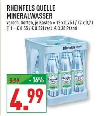 Marktkauf Rheinfels quelle mineralwasser Angebot