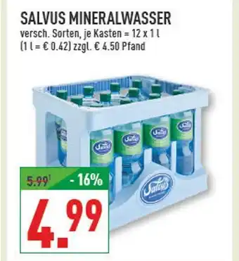 Marktkauf Salvus mineralwasser Angebot