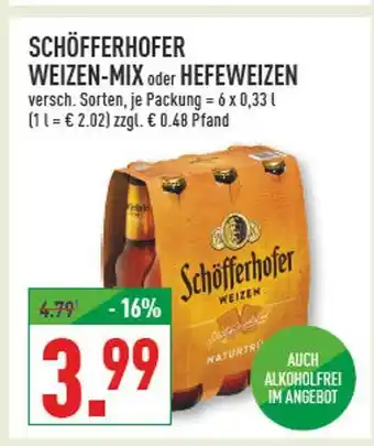 Marktkauf Schöfferhofer weizen-mix Angebot