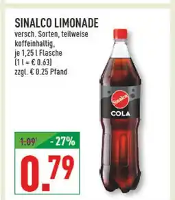Marktkauf Sinalco limonade Angebot