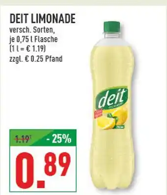 Marktkauf Deit limonade Angebot